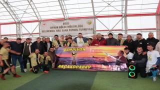 Akçakoca şampiyon Düzce 3. oldu