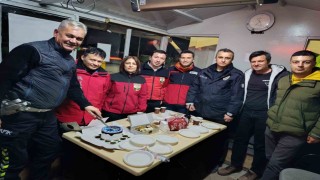 AKUT ekibi Polis haftasına özel ziyaret gerçekleştirdi