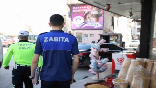Alacada kaldırım işgallerine geçit verilmiyor