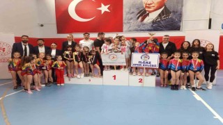 Alaşehirde Artistik Cimnastik Turnuvası düzenlendi