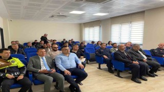 Alaşehirde kurumlara doğal afetler konusunda bilgilendirme toplantısı