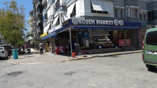 Alkol şişelerini poşete atıp sırra kadem bastı