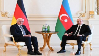 Almanya Cumhurbaşkanı Steinmeier, Aliyev ile görüştü
