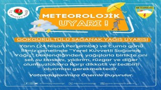 Amasya için kuvvetli yağış uyarısı