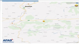 Amasyada 3.2 büyüklüğünde deprem