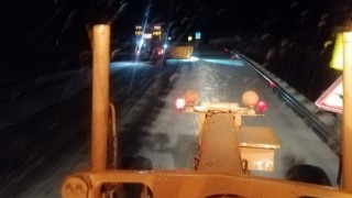 Antalyada nisan ortasında kar yağışları devam ediyor