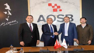 AOSBden çevre dostu yatırım: Çamur kurutma tesisi protokolü imzalandı