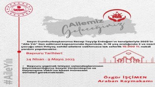 Arabanda ihtiyaç sahibi ailelere 10 bin TL nakdi yardım yapılacak