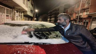 Ardahanda nisan ayında soğuk hava etkili oluyor