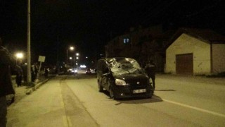 Arkadaşının aracını izinsiz alıp kaza yaptı: 2 yaralı