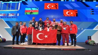 Avrupa Halter Şampiyonasında üçüncü günde 6 madalya