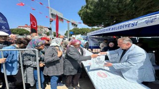 Aydın Büyükşehir Belediyesi, Karacasuda 20 bin fide dağıttı