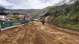 Aydın Büyükşehir, Nazillide çalışmalarını sürdürüyor