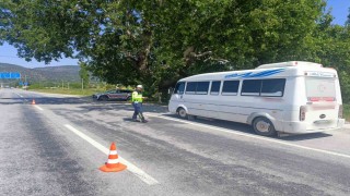 Aydın jandarma ekiplerinden sivil trafik denetimi
