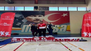 Aydınlı genç, Türkiye şampiyonu oldu