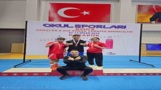 Aydınlı sporculardan Türkiye Şampiyonasında 3 altın madalya