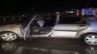 Babaeskide trafik kazası: Otomobilde sıkışan yaralıyı itfaiye kurtardı