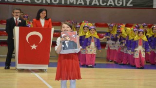 Bafrada 23 Nisan coşkusu