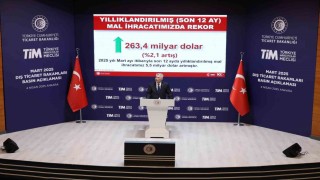 Bakan Bolat: Mart ayında ihracatımız 23,4 milyar dolar olarak gerçekleşti