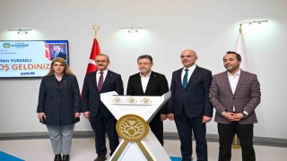 Bakan Yumaklıdan Malatya Büyükşehir Belediyesine ziyaret