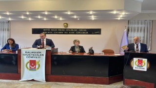 Balıkesir Gazeteciler Cemiyetinde Ramazan Demir güven tazeledi