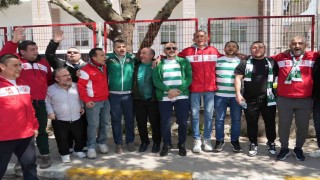 Balıkesir yeşil-beyaza döndü; Bursaspor davul zurna ile karşılandı