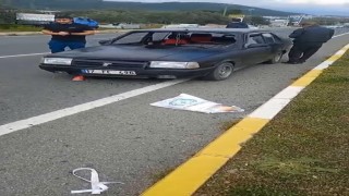 Balıkesirde otomobilin çarptığı 92 yaşındaki kadın ağır yaralandı