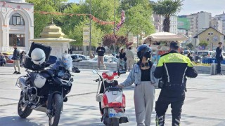Bandırmada trafiğe kapalı alanlarda motosiklet sorunu büyüyor