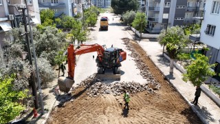 Başkan Çerçioğlu Efelerin yollarını yenilemeyi sürdürüyor