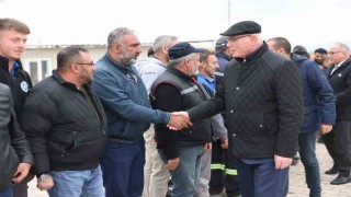 Başkan Kurt, belediye personeliyle bayramlaştı