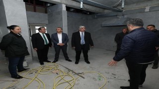Başkan Ömeroğlu çalışmaları yerinde inceledi