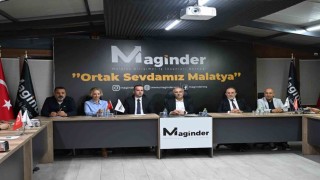 Başkan Sami Er, MAGİNDER Başkanı ve yönetim kurulu üyeleri ile bir araya geldi