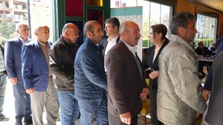 Başkan Tutdere, bayramlaşma töreninde vatandaşlarla buluştu