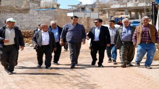 Başkan Yılmazdan depremzedelere bayram ziyareti
