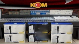 Batmanda gümrük kaçağı sigara ve oyun konsolu ele geçirildi