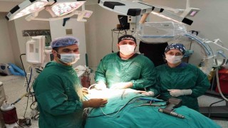 Bayburt Devlet Hastanesinde ilk kez C1-2 posterior stabilizasyon yapıldı