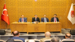 Bayburtta İl İdare Şube Başkanları toplantısı yapıldı