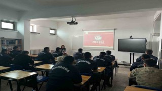 Bayburtta jandarma personeline ‘Kadına Şiddetle Mücadele eğitimi verildi