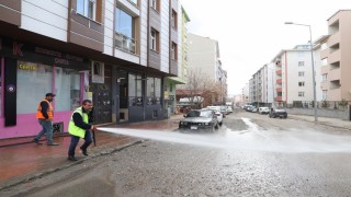 Belediye ekiplerinden bahar temizliği