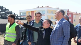 Bilecikte yıllardır bitmeyen Edebali Stadında inceleme yaptı