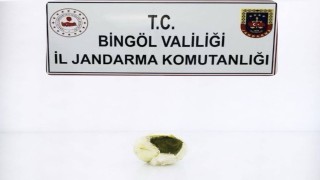 Bingölde jandarmadan uyuşturucu operasyonu