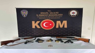 Bingölde silah kaçakçılığı operasyonu: 2 tutuklama
