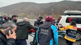 Bingölde trafik kazası: 5 yaralı