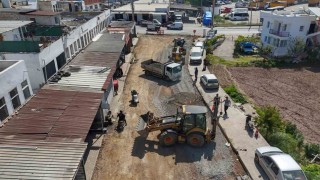 Bodrumda asfalt çalışmaları devam ediyor