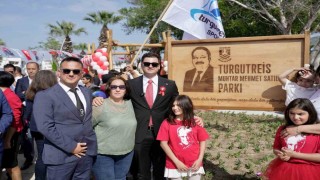 Bodrumda Muhtar Satılmışın adının verildiği park açıldı
