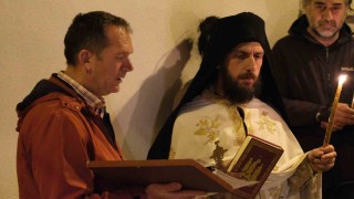 Bozcaadada Paskalya ayini düzenlendi