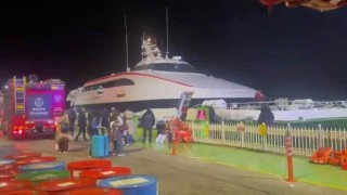 BUDOda yangın: Dumandan etkilenen 5 kişi hastaneye kaldırıldı