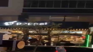 Bursada derbi kavgası kamerada