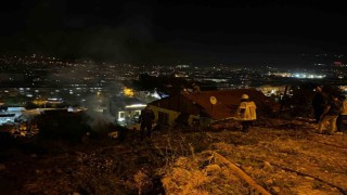 Bursada korkutan odunluk yangını