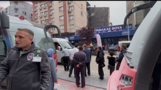 Bursada tramvay yangını paniğe neden oldu
